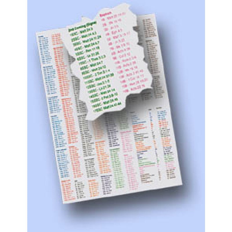 Bible Chain Reference Sheet