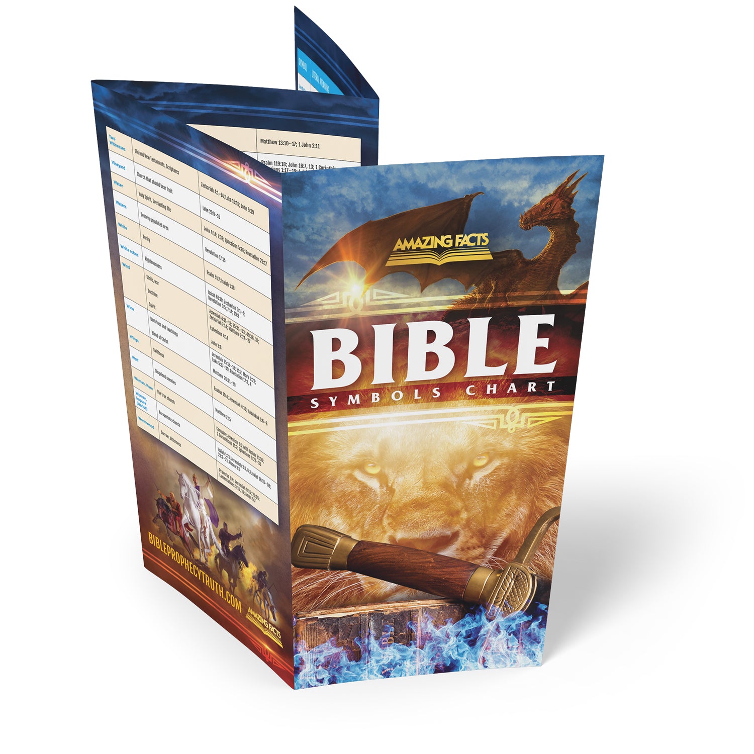 Bible Symbols Chart Foldout