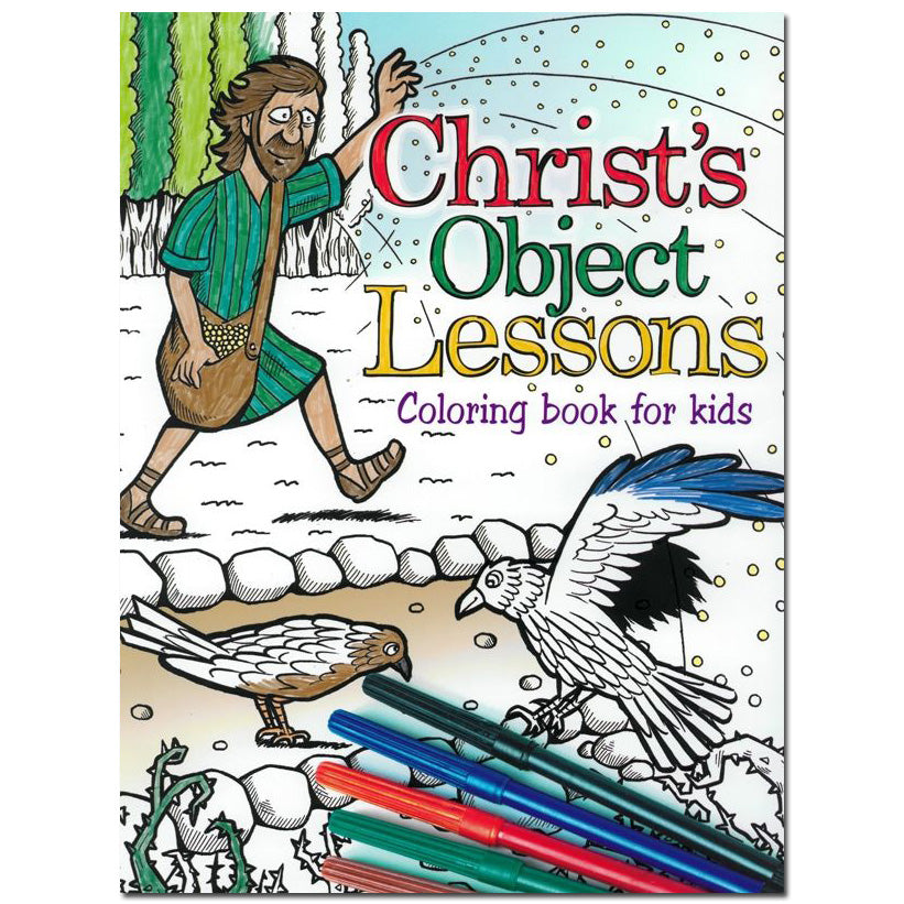 Christ's Object Lessons Coloring Book