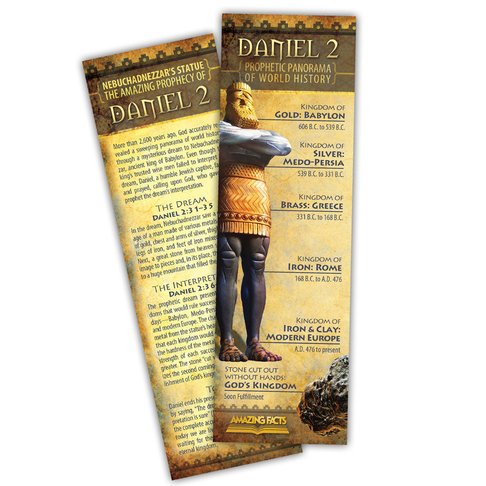 Daniel 2 Bookmark (25/Pack)